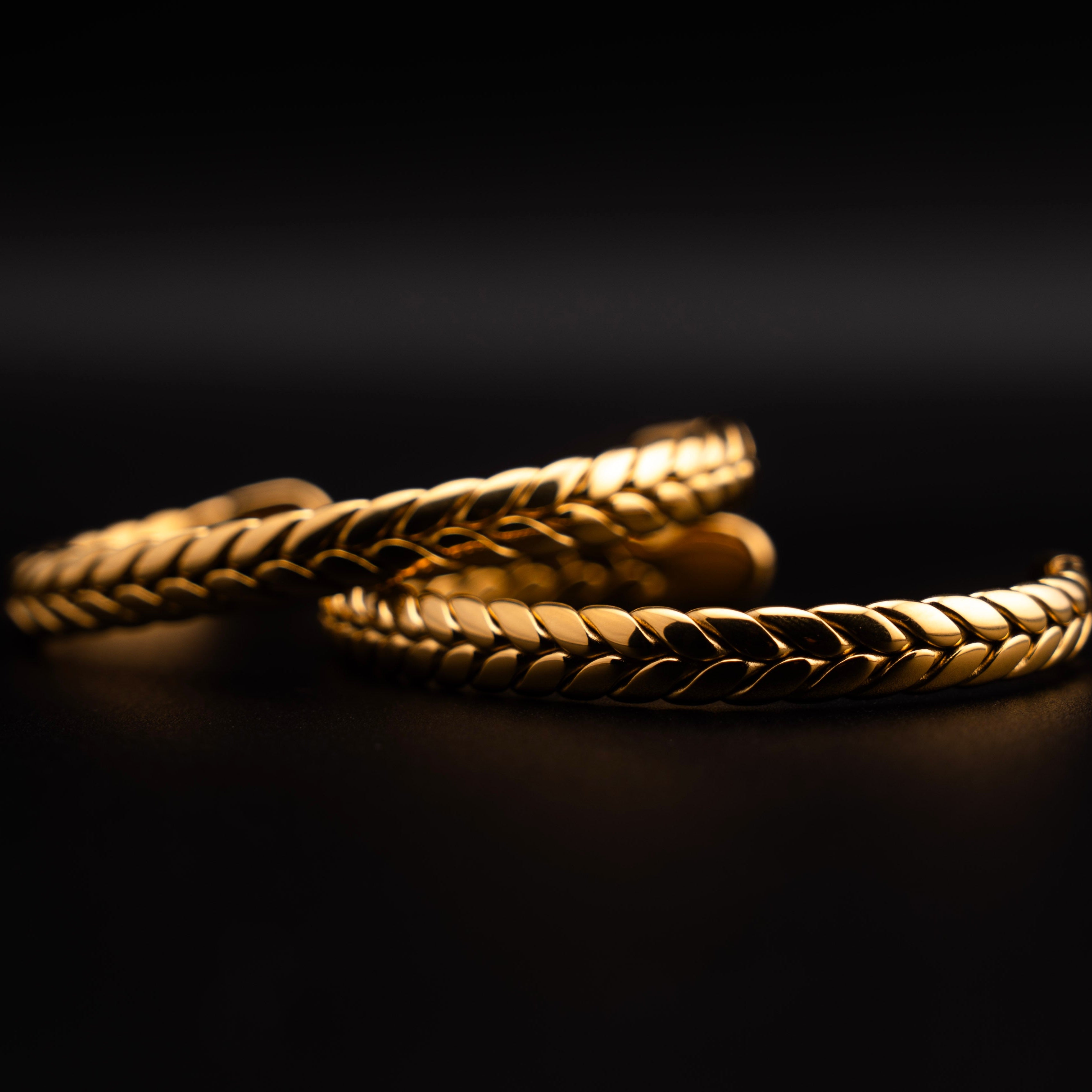 Braided Cuff - Gold Edition