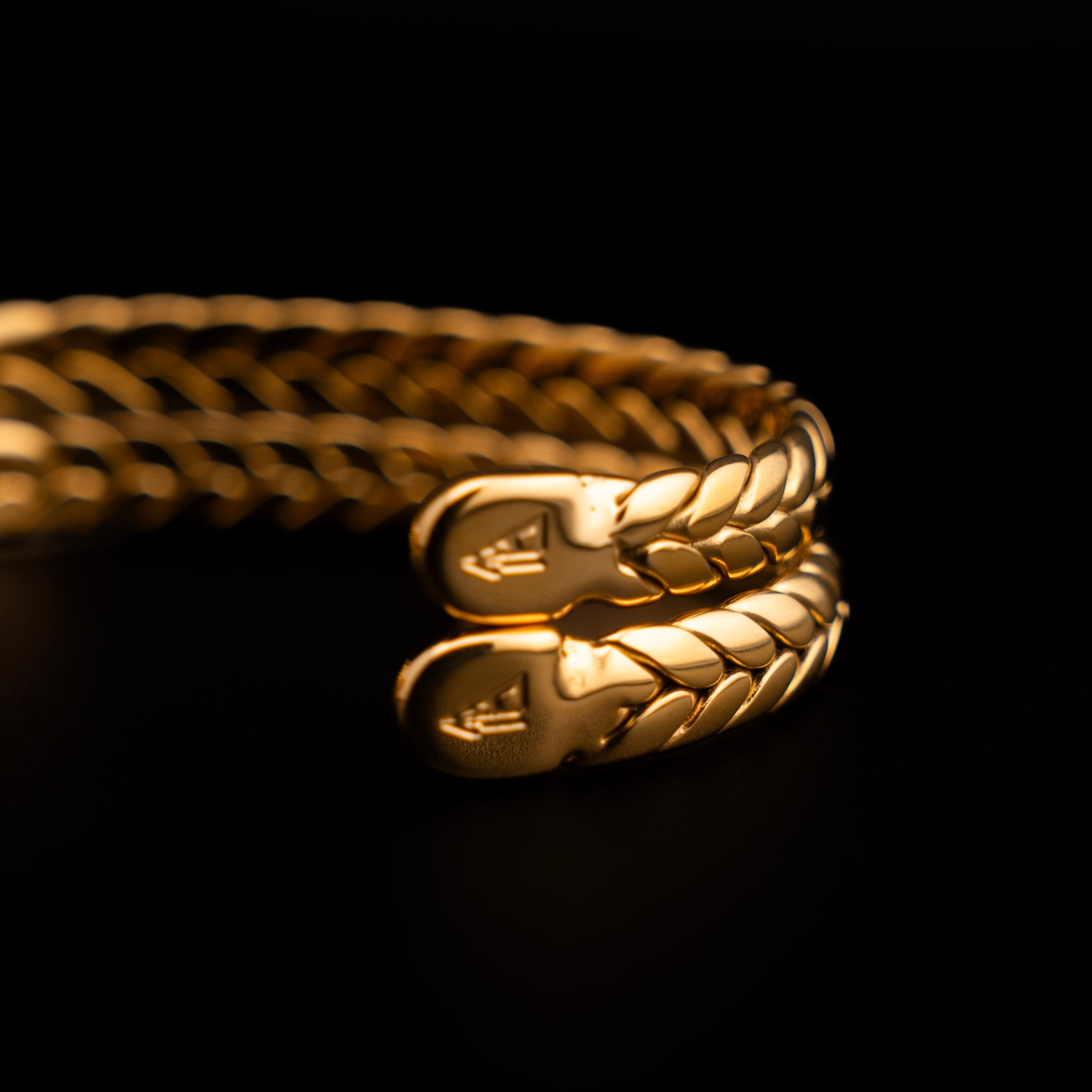 Braided Cuff - Gold Edition