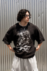 Warrior trident & Franco Chain - Silver Tone