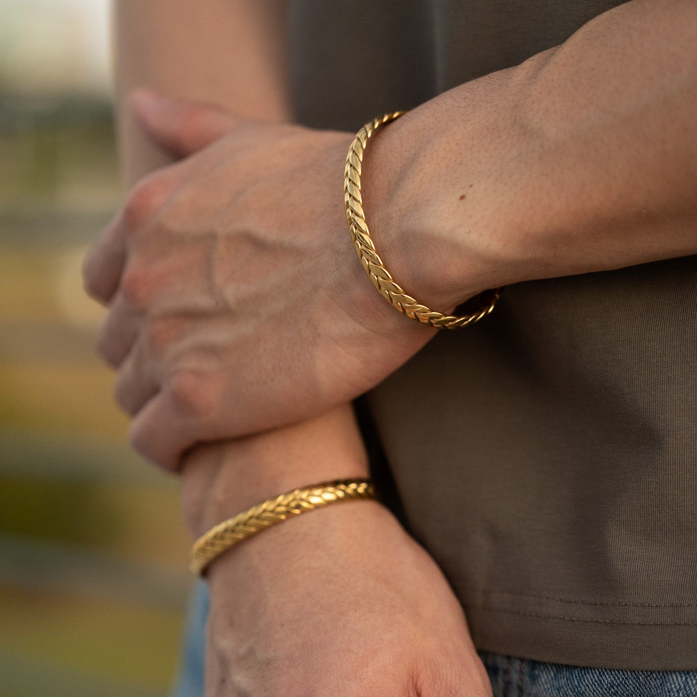 Braided Cuff - Gold Edition