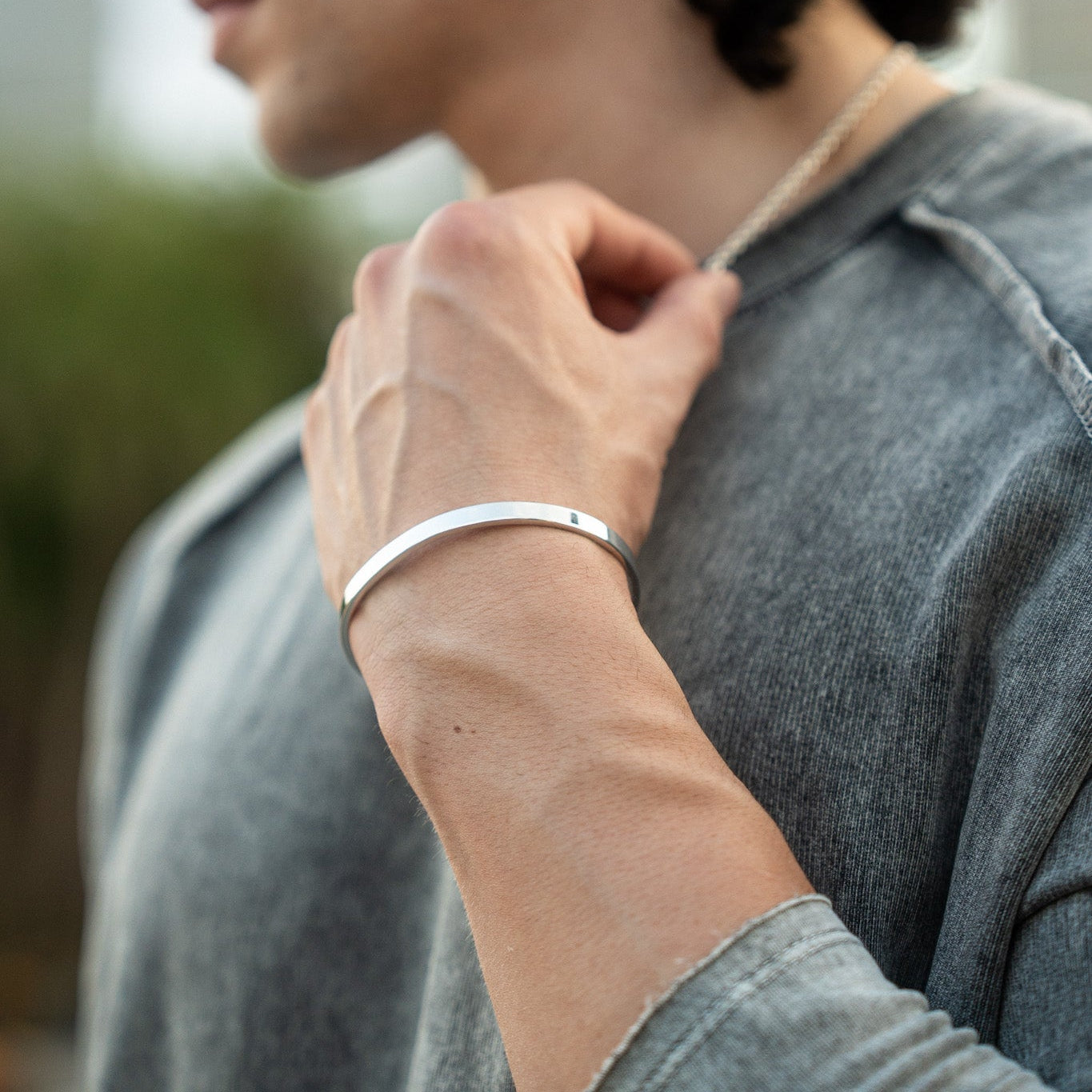 Brushed Cuff – Silver Edition