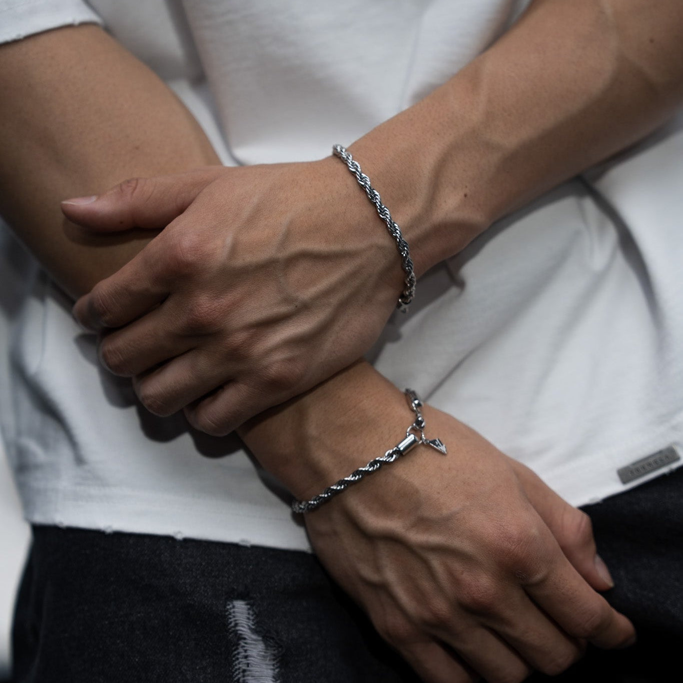 Rope Bracelet – Silver Edition