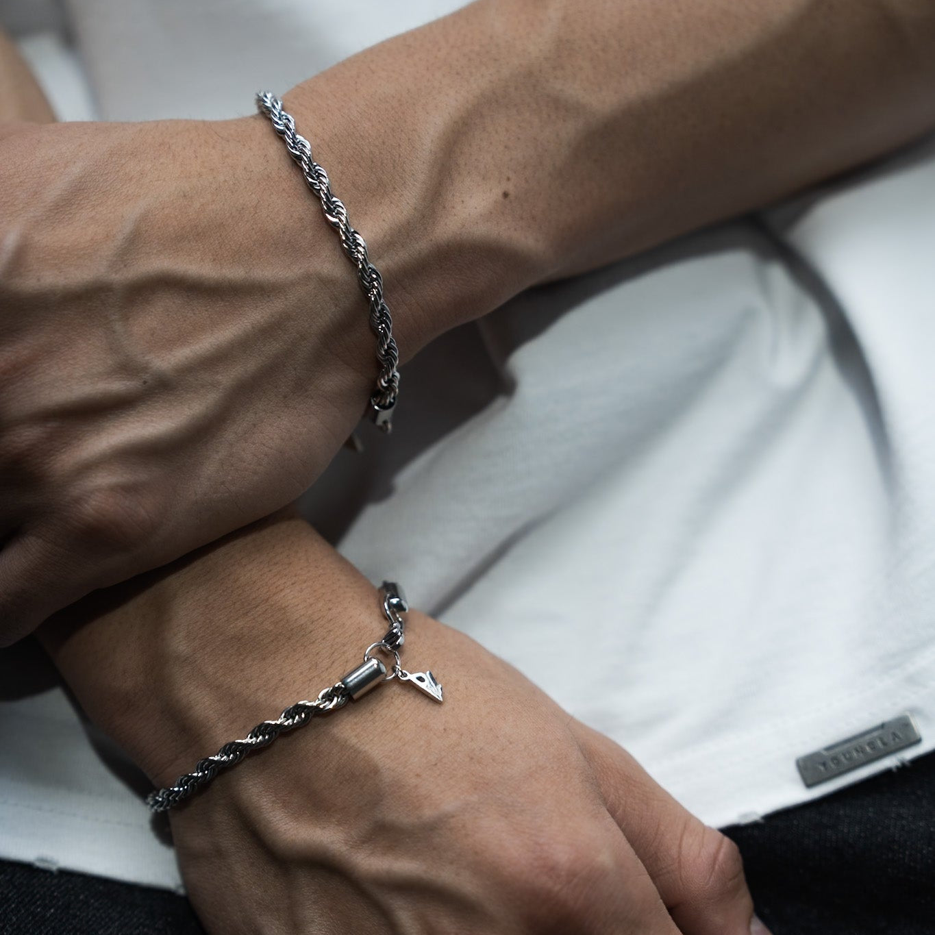 Rope Bracelet – Silver Edition