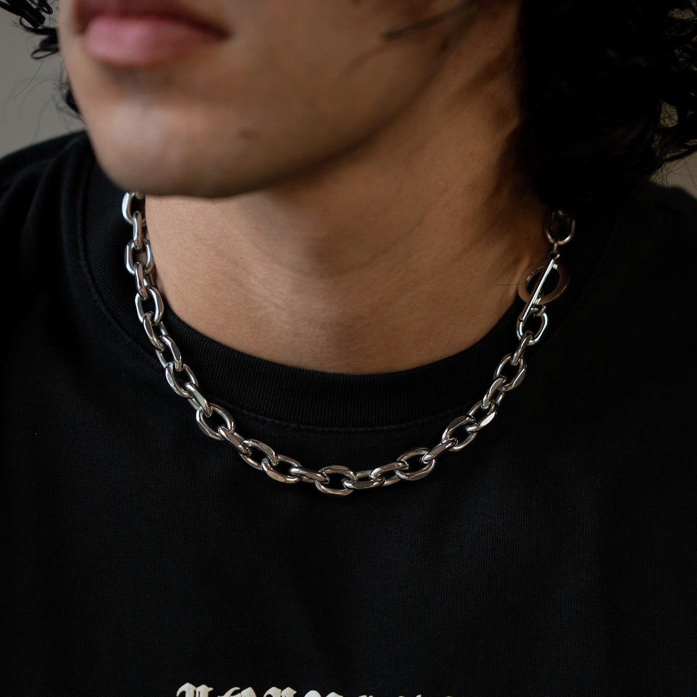 BELIKAN Toggle Chain — Silver