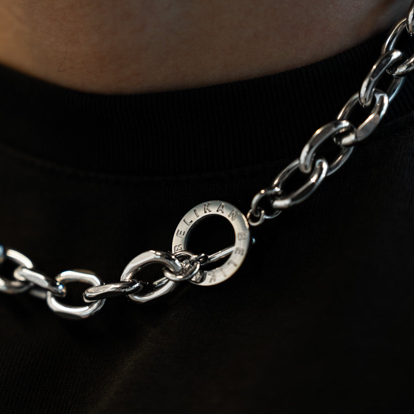 BELIKAN Toggle Chain — Silver