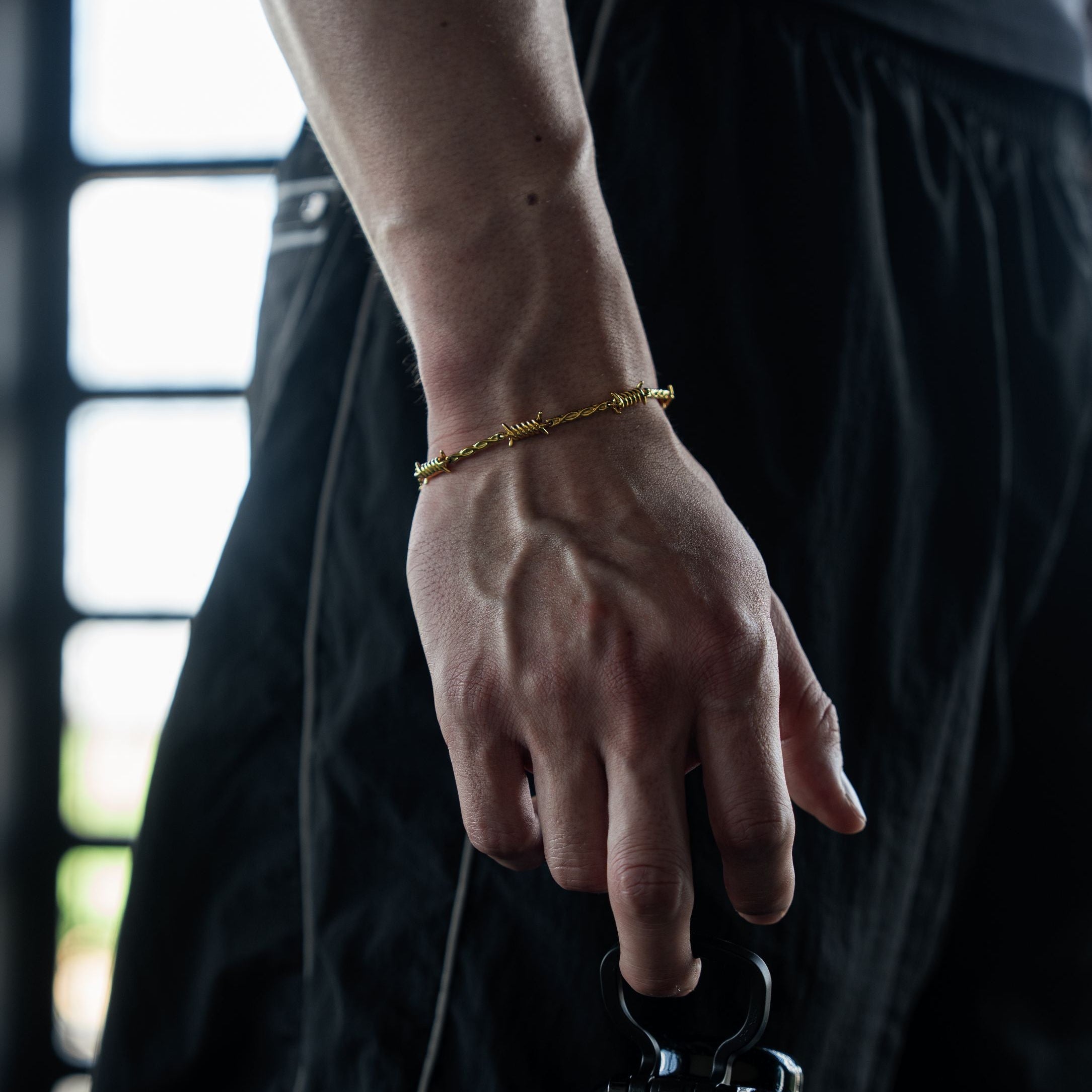 Belikan Barbed Wire Bracelet - Gold