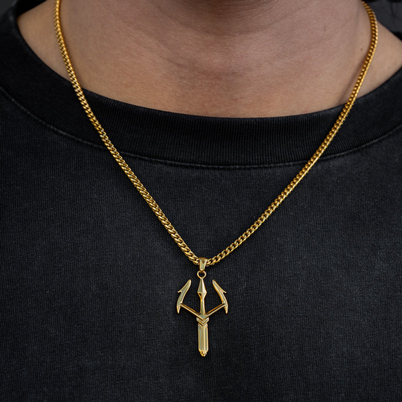 Warrior trident & Franco Chain Gold