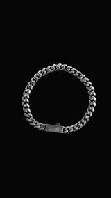 Cuban Bracelet — Silver Tone