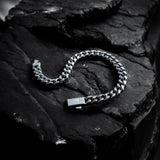 Cuban Bracelet — Silver Tone