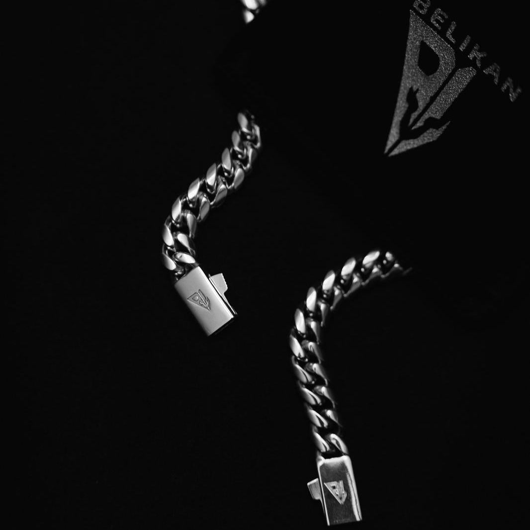 Cuban Link Chain - Silver Tone
