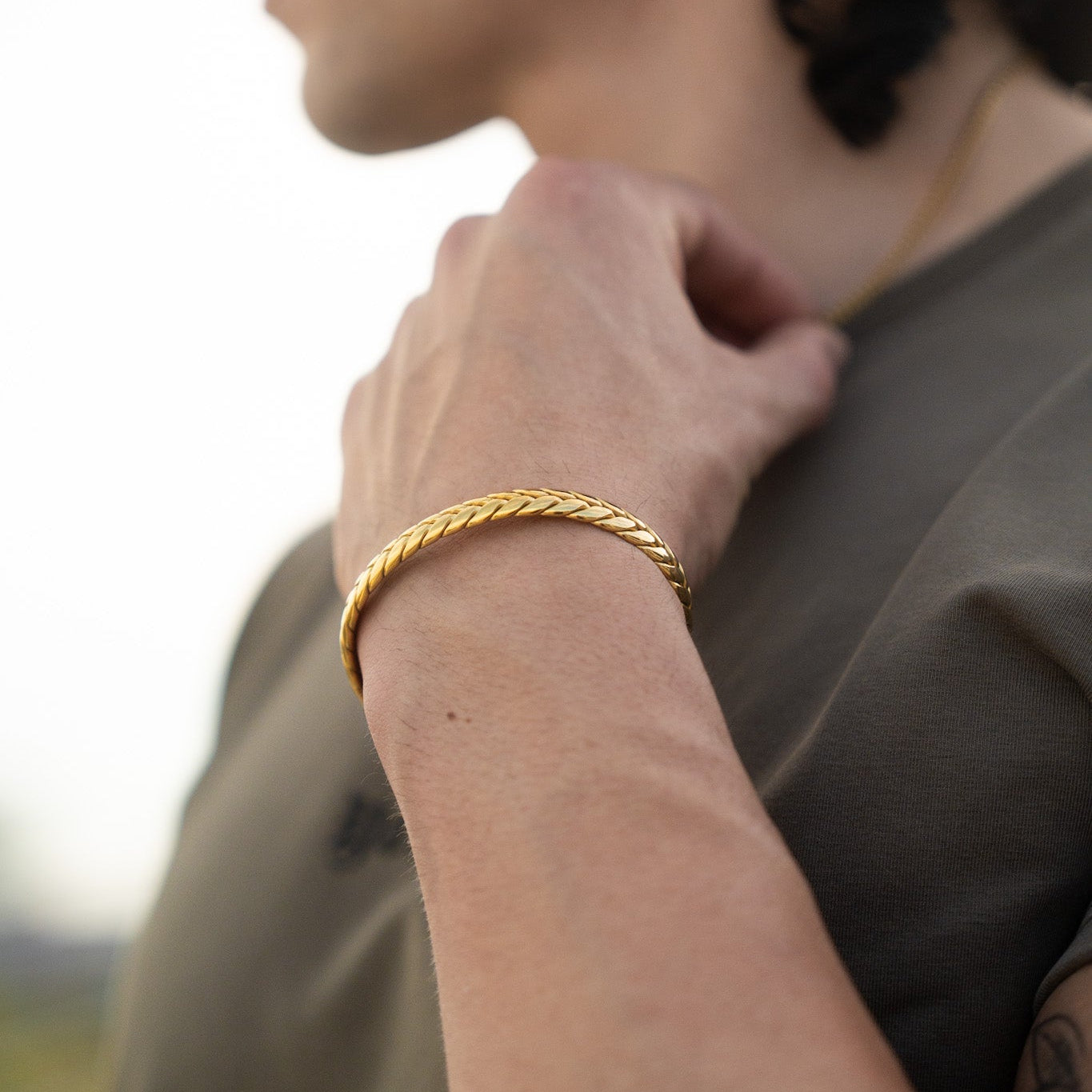 Braided Cuff - Gold Edition