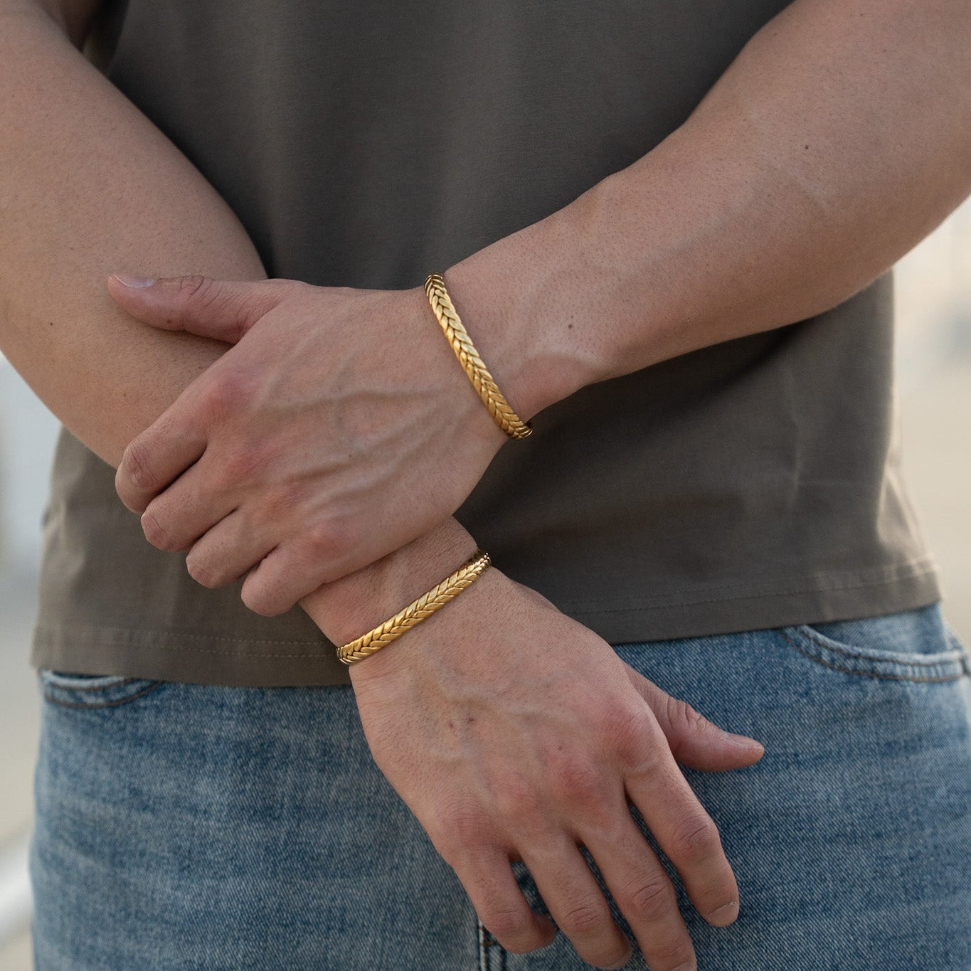 Braided Cuff - Gold Edition