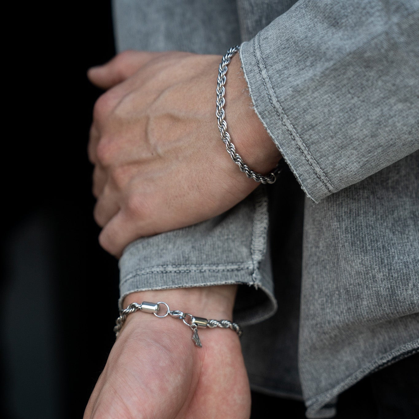 Rope Bracelet – Silver Edition