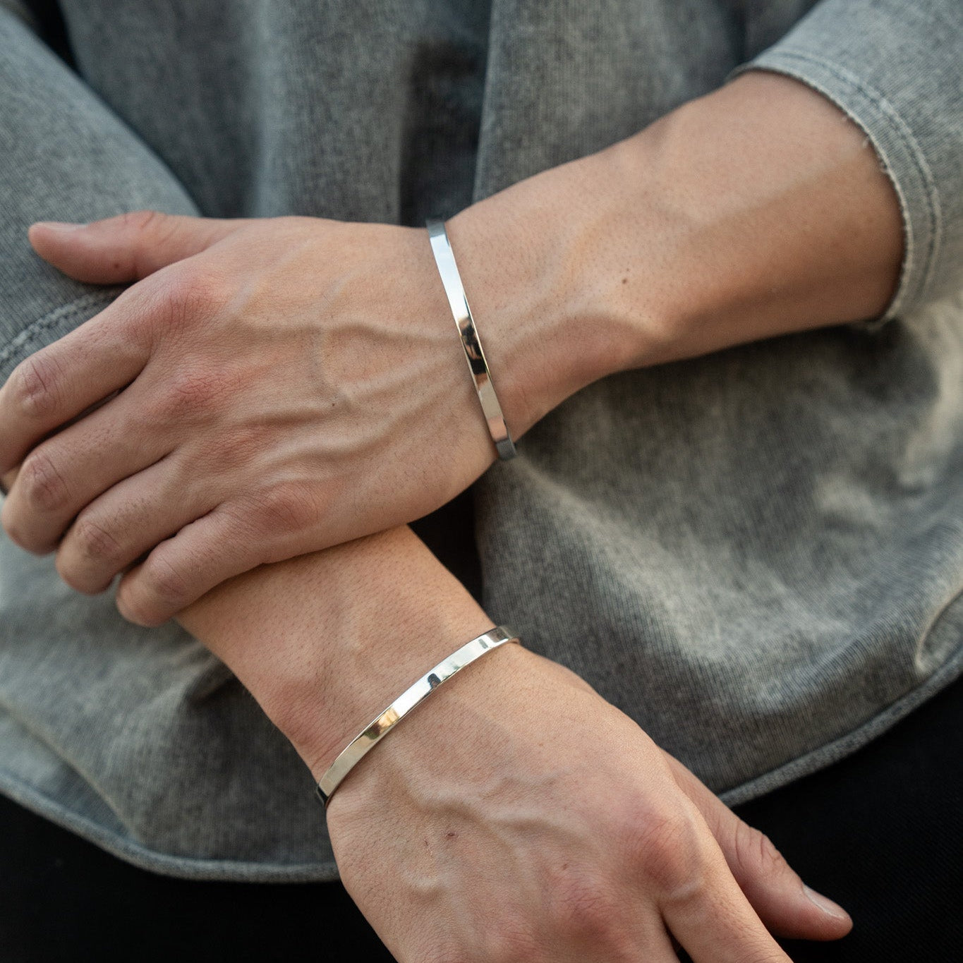 Brushed Cuff – Silver Edition