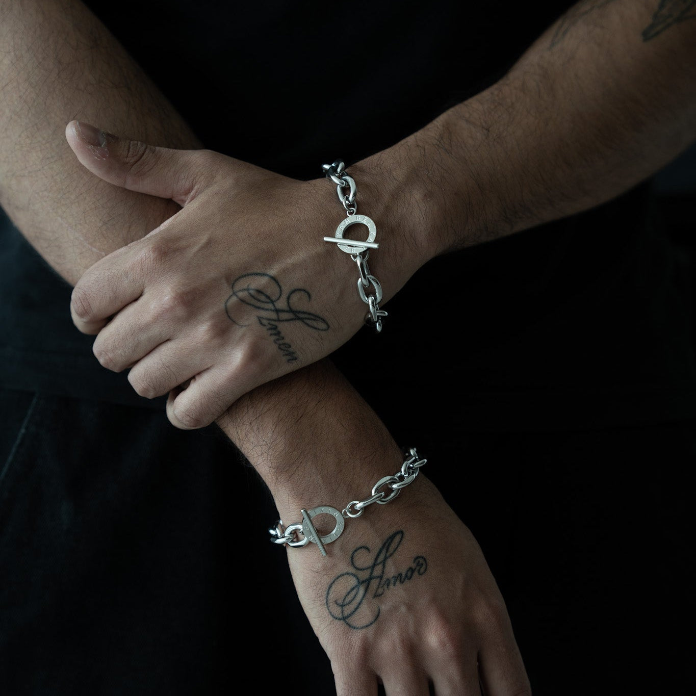 BELIKAN Toggle Bracelet — Silver